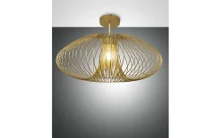 Deckenleuchte Fassa, gold edelmatt, 60 cm