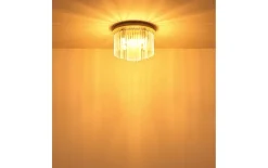 Deckenleuchte Gorley, beige, 32 cm