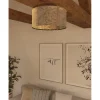Deckenleuchte HONTONGAS, Heu/beige