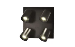 Deckenleuchte Modo, schwarz, 4-flammig, 24 cm