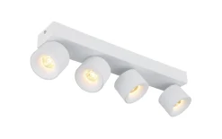 Deckenleuchte Rae, weiß, 4-flammig
