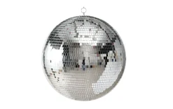 Dekoanhänger Disco, silber, 48 cm