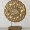 Dekoaufsteller Alhambra, goldfarbig