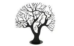 Dekoaufsteller Vida, schwarz, 47 cm
