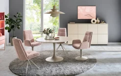 Design-Tisch Trivano, beige