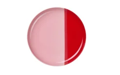 Dessertteller Joy, rot/rosa, 22 cm