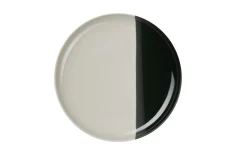 Dessertteller Joy, schwarz/grau, 22 cm