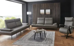 Drehsessel Bellidan Lounge Relaxx, grau, inkl. manuelle Relaxfunktion