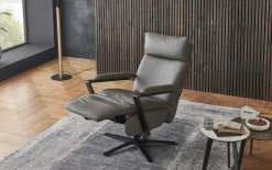 Drehsessel Bellidan Lounge Relaxx, grau, inkl. manuelle Relaxfunktion