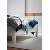 Drehtürenschrank Multiline, Balkeneiche/weiß