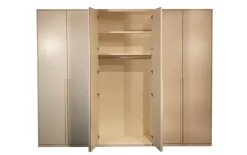 Drehtürenschrank Silea-S, wollweiß, 273,2 x 217,3 cm