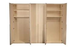Drehtürenschrank Silea-S, wollweiß, 273,2 x 217,3 cm