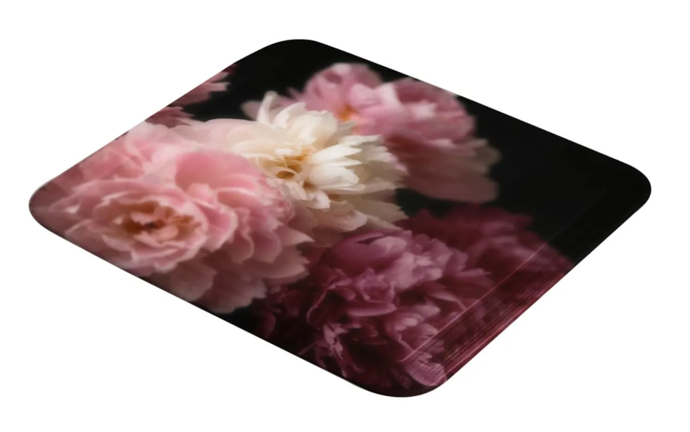 Duscheinlage Rosemarie, bordeaux, 55 x 55 cm