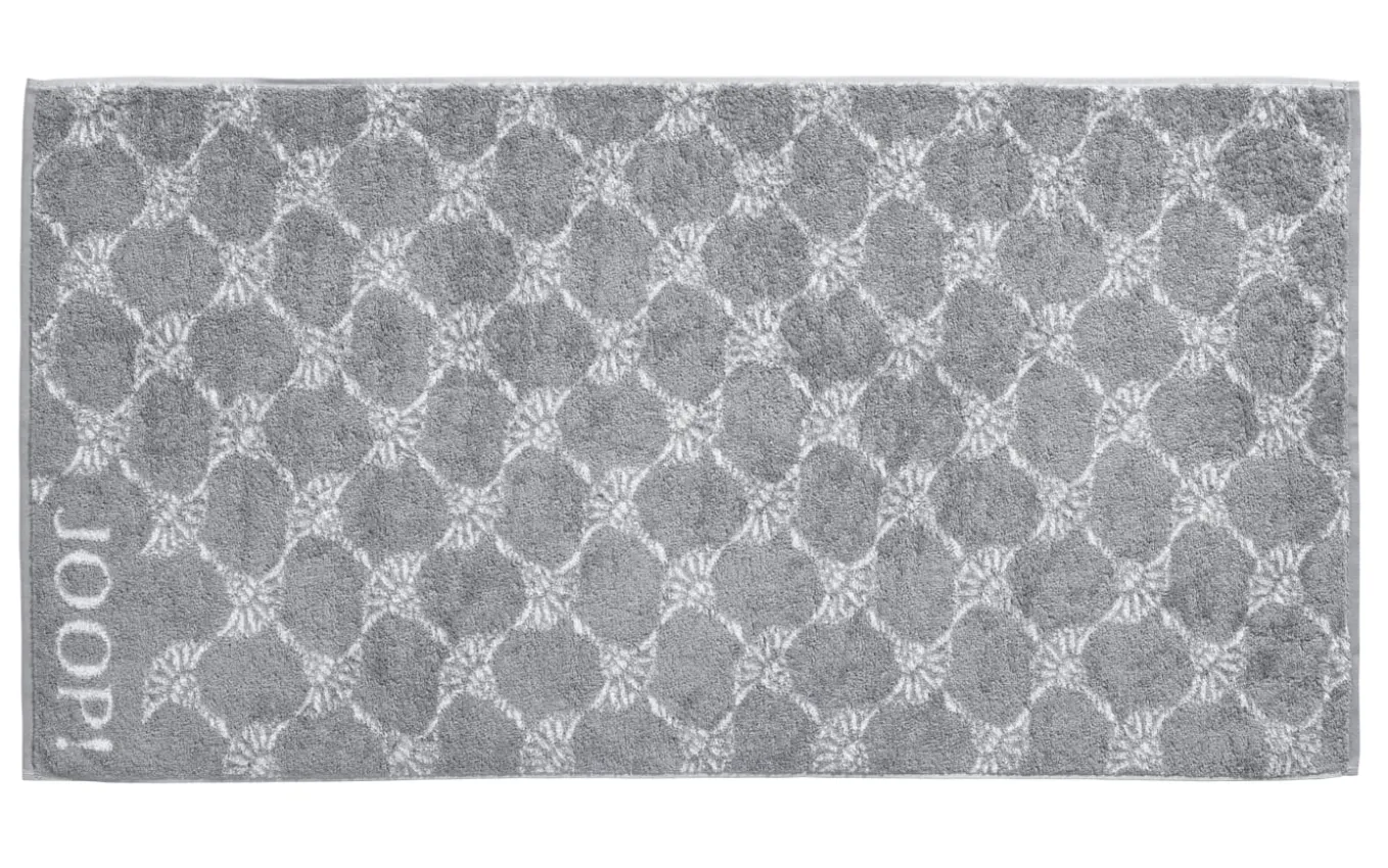 Duschtuch Classic Cornflower, silber, 80 x 150 cm
