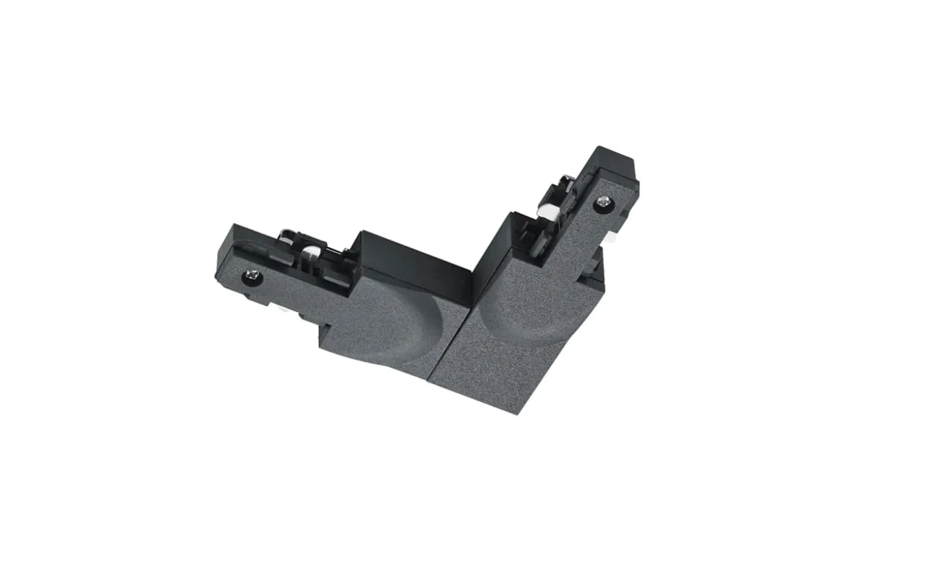 Eckverbinder DUOline, schwarz matt, 9 cm