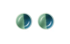 Eierbecher Joy, blau/grün, 2-teilig