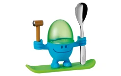 Eierbecher mit Löffel Mc Egg in blau