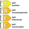 Einbauküche Cascada, steingrau, inkl. Neff Elektrogeräte