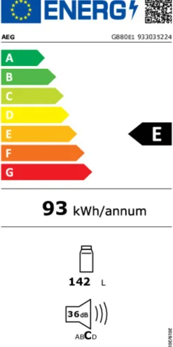 Einbauküche Esilia, graphitschwarz, inkl. AEG Elektrogeräte