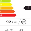 Einbauküche Esilia, weiß matt/fjordblau, inkl. Siemens Elektrogeräte