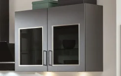 Einbauküche IP 1200, Beton Nachbildung, inkl. Elektrogeräte
