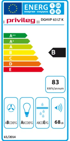 Einbauküche IP 1200, grafit, inkl. Privileg Elektrogeräte
