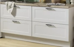 Einbauküche IP 4250, Space grey, inkl. Elektrogeräte