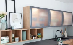 Einbauküche Lenzen/Rosian, Eiche Sierra Nachbildung, inkl. AEG Elektrogeräte