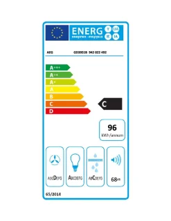 Einbauküche Nordina, Lack weiß matt, inkl. AEG Elektrogeräte