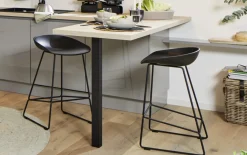 Einbauküche Perfect brillant, perlgrau, inkl. AEG Elektrogeräte