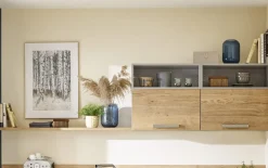 Einbauküche Perfect brillant/Vancouver, perlgrau Hochglanz, inkl. Privileg Elektrogeräte