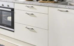 Einbauküche Perfect Soft, weiß matt, inkl. Blaupunkt Elektrogeräte