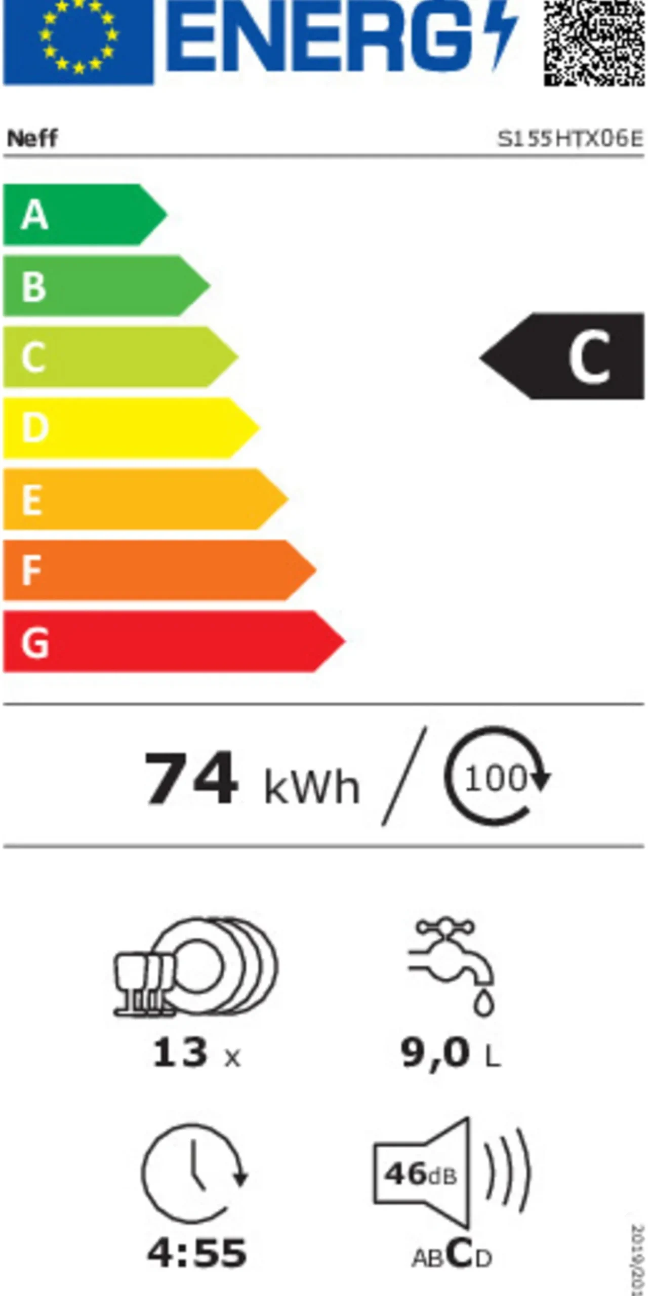 Einbauküche Roma, graphit matt, inkl. Neff Elektrogeräte