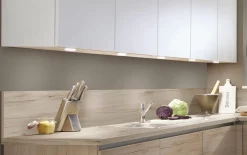 Einbauküche Rosian/Ferna, Eiche San Remo Nachbildung, inkl. Siemens Elektrogeräte