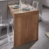 Einbauküche Seega/Stadum, schiefergrau/Eiche Havanna Nachbildung, inkl. Neff Elektrogeräte