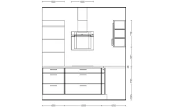 Einbauküche Stadum/Forst, Eiche Havanna Nachbildung, inkl. Privileg Geschirrspüler