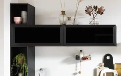Einbauküche Structura, Eiche Nero Nachbildung, inkl. Elektrogeräte