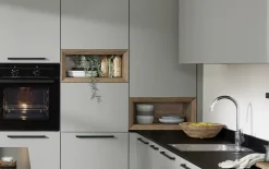 Einbauküche Sunta, jade, inkl. Siemens Elektrogeräte