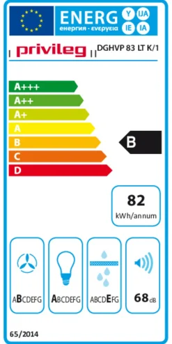 Einbauküche Sunta, schiefergrau, inkl. Privileg Elektrogeräte