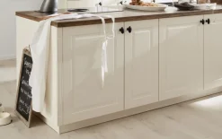 Einbauküche Sylda, weiß, inkl. Bosch Elektrogeräte