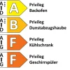 Einbauküche Uno/Meteor, magnolia, inkl. Privileg Elektrogeräte