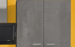 Einbaukueche IP 1200, Beton Nachbildung, inkl. Privileg Elektrogeräte