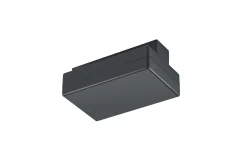 Einspeisung DUOline 2 x max. 200 W mit elektronischem Phasenwechsler in schwarz matt
