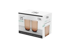 2er-Set Longdrinkbecher sage, Like Clay, 380 ml