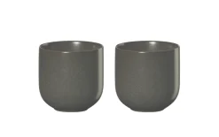 2er-Set Teebecher coppa nori, Porzellan, grün, 0,2 l