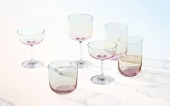 2er-Set Wasserglas Like Pearl, bunt, 200 ml