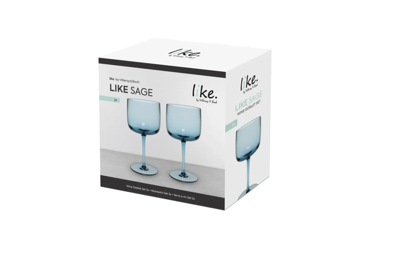 2er-Set Weinkelch sage, Like Ice, 200 ml