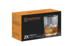 2er-Set Wiskey Gläser Aperetivo, Kristallglas