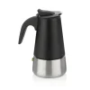 Espressokanne Ferrara, schwarz, für 4 Tassen
