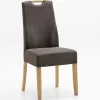 Essgruppe Top Chairs/Multi Dekor in Struktur Eiche